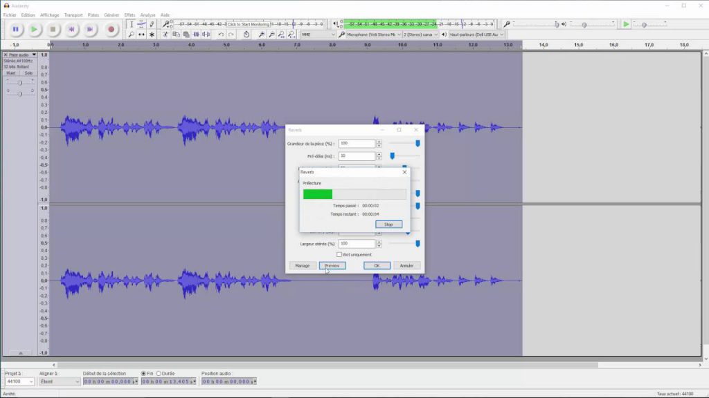 Présentation utilisation Audacity