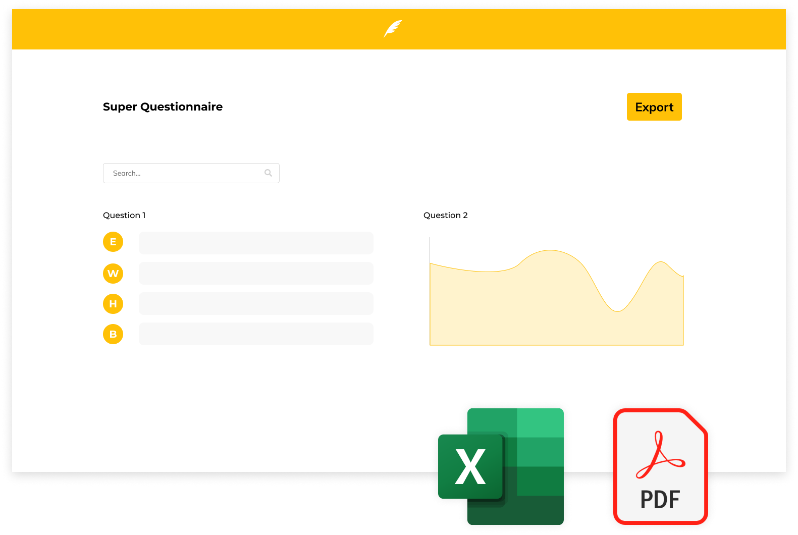 Group 3 Questionnaire Eduisgn export pdf excel